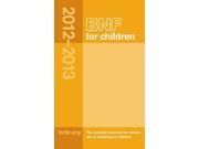 BNF for Children 2012 2013 BNFC