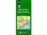 French Riviera Maritime Alps Michelin Maps
