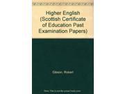 Higher English Scottish Certificate of Education Past Examination Papers