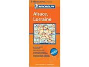 Alsace Lorraine 2004 Michelin Regional Maps