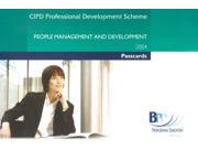 CIPD People Management and Development 2004 Passcards Cipd Passcards