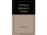 Famous Names in Crime