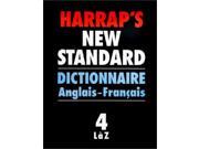 Harrap s Standard French and English Dictionary English French L Z v. 4