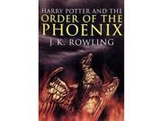 Harry Potter and The Order of The Phoenix Adult edition