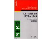 la France De 1939 a 1945