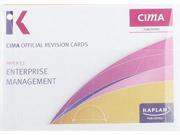 E2 Enterprise Management Revision Cards Cima Revision Cards Paperback