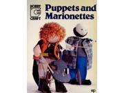 Puppets and Marionettes Hobby Craft