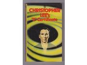 Christopher Lee s X Certificate