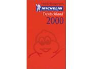 Michelin Red Guide 2000 Deutschland Michelin Red Hotel Restaurant Guides