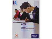 F1 Accountant in Business Exam Kit Acca Exam Kits Paperback