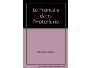 Le Francais dans l Hotellerie