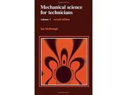 Mechanical Science for Technicians v.1 Vol 1