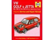 VW Golf Jetta Mar 1984 to Feb 1992 A to J registration