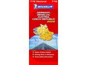 Germany Austria Benelux Czech Republic 2009 2009 Michelin National Maps