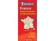 France Administrative map 2005 Michelin National Maps