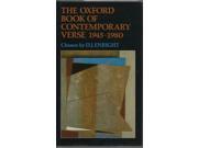The Oxford Book of Contemporary Verse 1945 1980