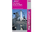 The Solent and the Isle of Wight Southampton and Portsmouth OS Landranger Map Series