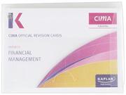 F2 Financial Management Revision Cards Cima Revision Cards Paperback