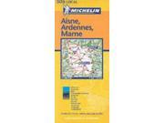 Aisne Ardennes Marne 2003 Michelin Local Maps