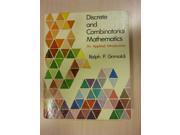 Discrete and Combinatorial Mathematics An Applied Introduction