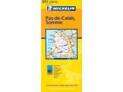 Michelin Map 301 Local Pas de Calais Somme