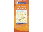 Germany Northeast 542 Michelin Regional Maps