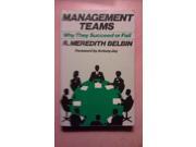 Management Teams Why They Succeed or Fail