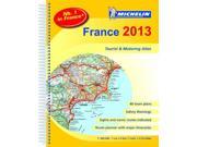 France 2013 Michelin tourist motoring atlas A4 spiral Michelin Tourist and Motoring Atlases