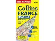 2011 Collins Map of France Road Atlas