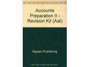 Accounts Preparation II Revision Kit Aat