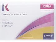F3 Financial Strategy Revision Cards Cima Revision Cards Cards
