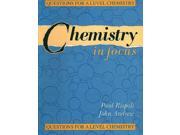 Chemistry in Focus Questions for A Level Chemistry