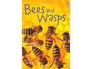 Bees Wasps Usborne Beginners Hardcover