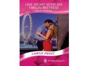 One Night with His Virgin Mistress Romance Large Print Mills Boon Largeprint Romance