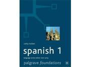 Foundations Spanish Level 1 Palgrave Foundation Series Languages