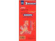 Michelin Main Road Maps Europe 970 4th