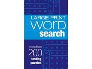 Wordsearch Large Print Puzzles