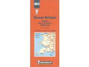 Great Britain Wales West Country Midlands Michelin Maps