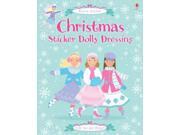 Christmas Dolly Dressing Usborne Sticker Dolly Dressing