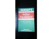Harrap s Italian Vocabulary
