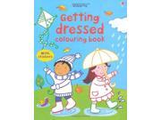 Getting Dressed Colouring Book with Stickers Usborne Colouring Books