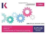 C02 Fundamentals of Financial Accounting Revision Cards