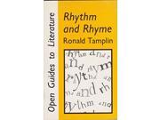 Rhythm and Rhyme Open Guides to Literature