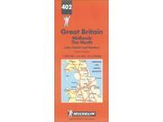 Great Britain Midlands North Lake District Michelin Maps