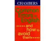Chambers Common Errors in English English Usage