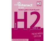 SMP Interact for GCSE Teacher s Guide to Book H2 Part B Pathfinder Edition SMP Interact Pathfinder