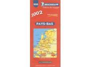Netherlands 2002 Michelin Country Maps