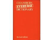 Chambers Everyday Dictionary