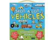 Spot A Lot Vehicles Book and Jigsaw Pack