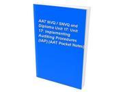 AAT NVQ SNVQ and Diploma Unit 17 Unit 17 Implementing Auditing Procedures IAP AAT Pocket Notes